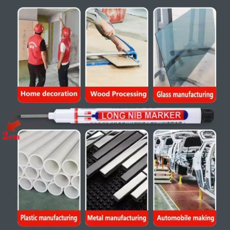 Vodoodporen marker z dolgim koncem – za težko dostopna mesta (2 cm konica)